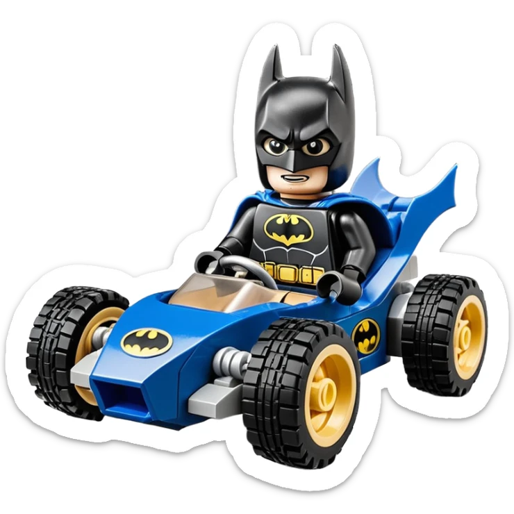 full size real-appearance road racing sexy muscular Batman’s masculine midnight-colored tight outfit 1970’s tv show dark stealthy accurate sporty safe plush deluxe Lego off-road pursuit drifting car lexus (black hair,reclining and relaxed torso and shoulders back against seat) rallycross kart  sticker
