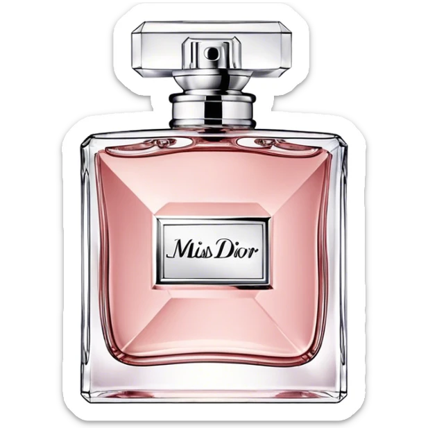miss Dior perfume  sticker