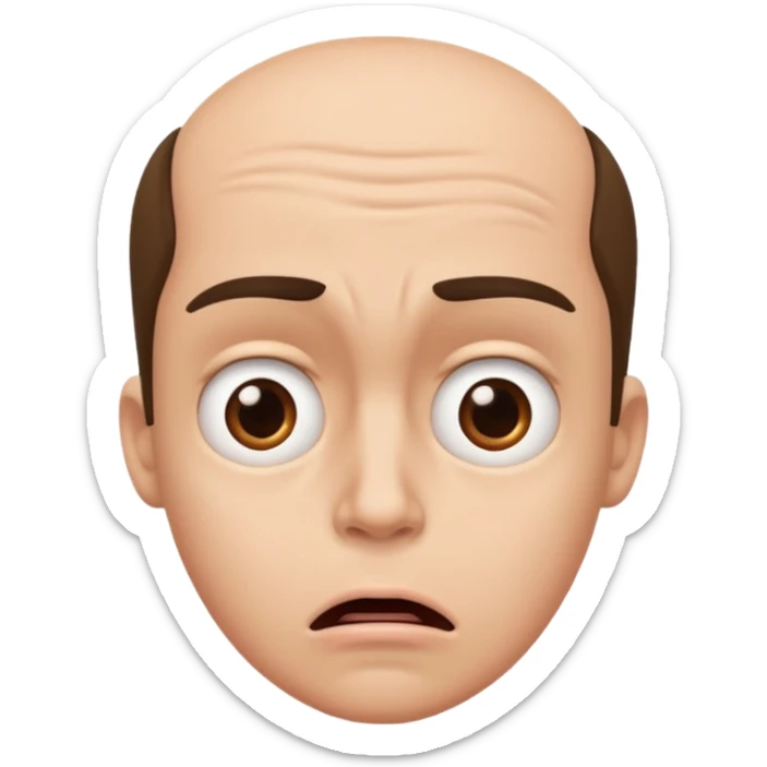 Someone with a the fuck do you mean face “emoji” like what sticker