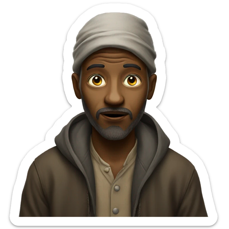 Beggar sticker