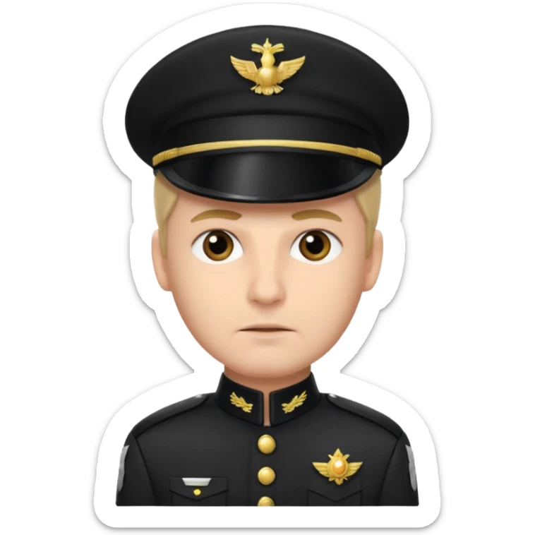 An emoji for discord of an Imperial Officer sticker