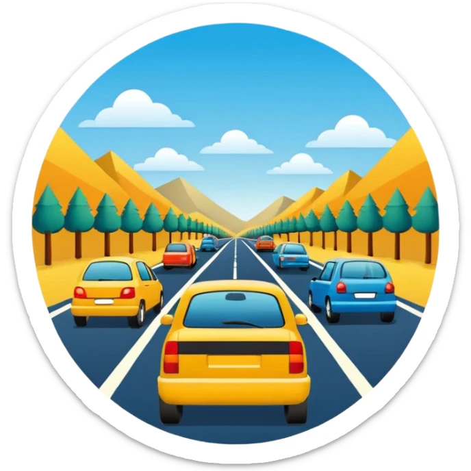 creaza emblema pentru concursul de circulație rutieră sticker