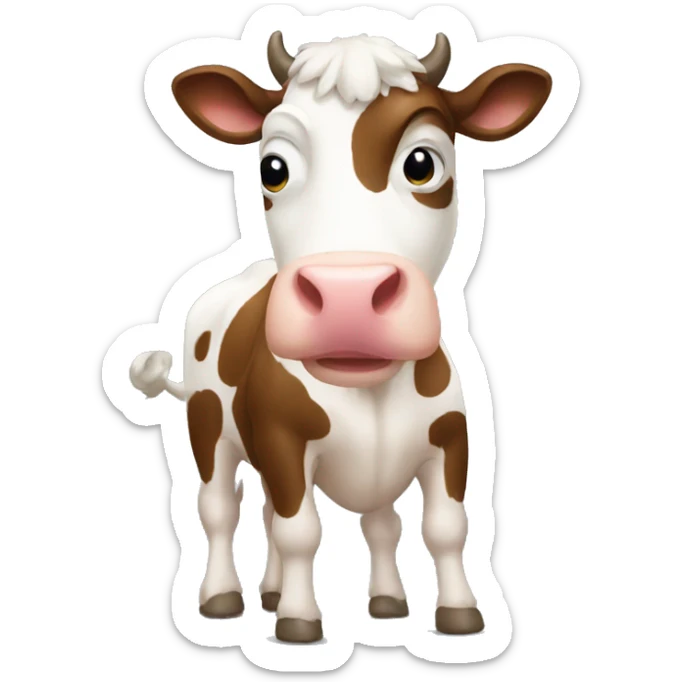 cow sticker