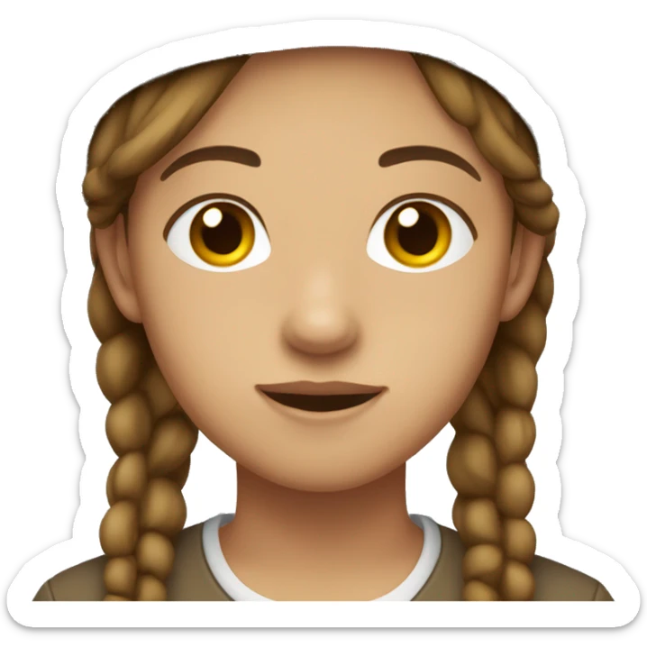 teenager with brown hair and light brown skin, wearing a beret sticker