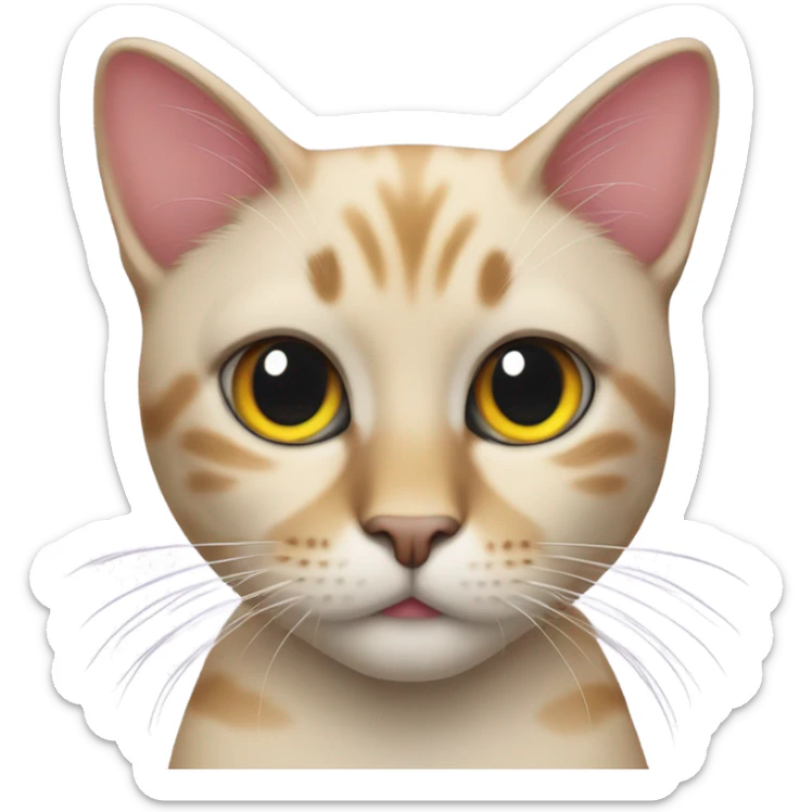 gay gay gay gay gay cat sticker