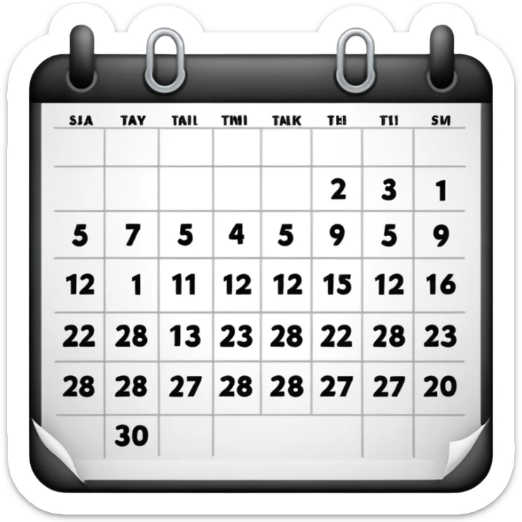 dame un coño de madre calendario tremenda hija deputa que sea de 30 dias maldita perra sticker