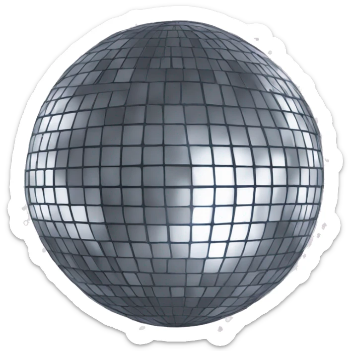 disco ball sticker
