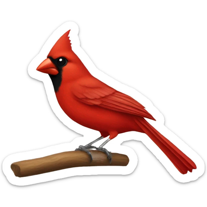 Cardinal sticker