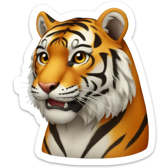 tiger sticker