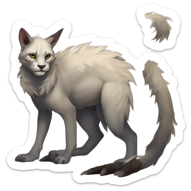 Modern Vernid-Trico-fantasy-species by LiLaiRa ful body sticker