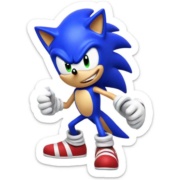 sonic sticker