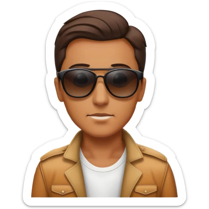 a person outside of a parked car. looking at the open long road with mountains at the fondo  sticker