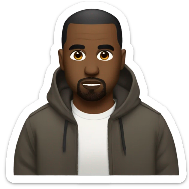 Kanye west sticker