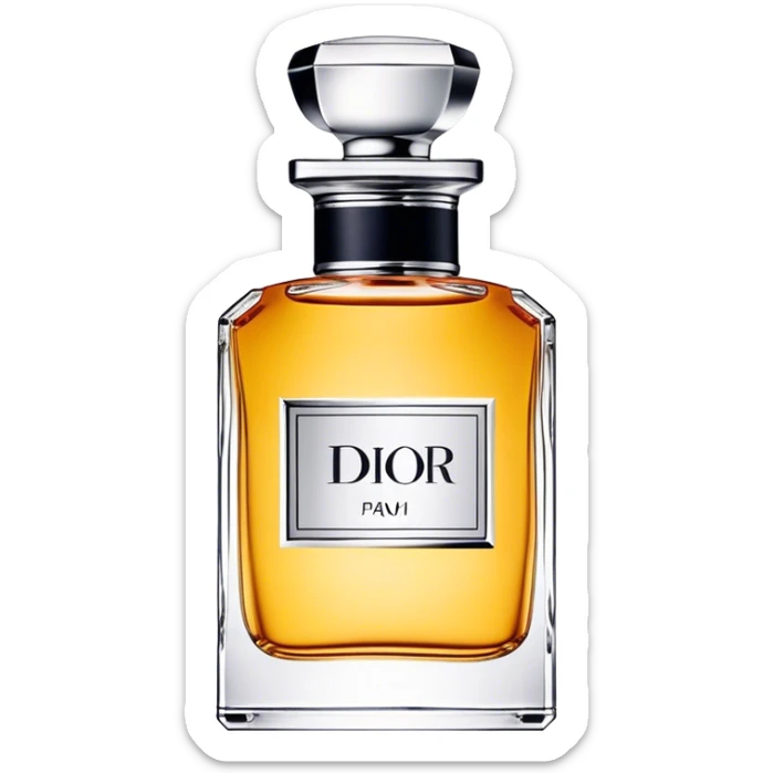 Dior parfum sticker