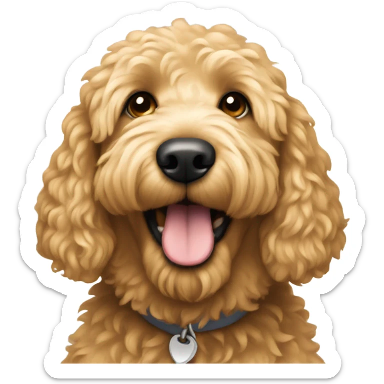 Golden doodle  sticker