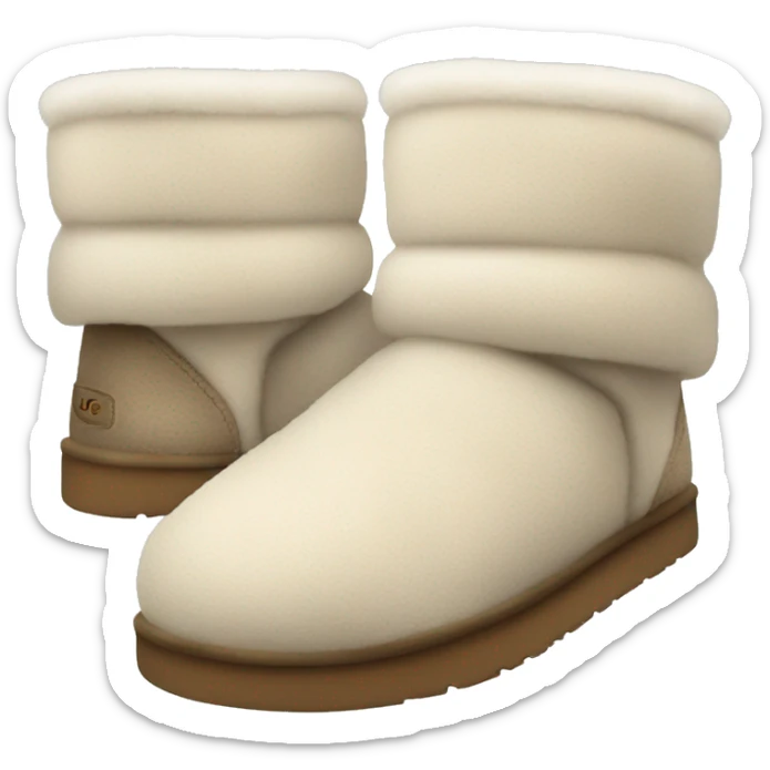 UGG slippers  sticker
