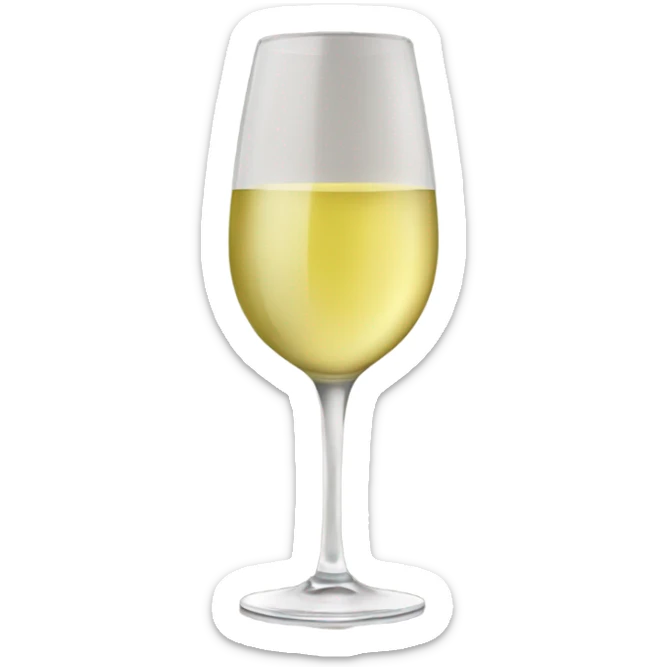 White wine sticker