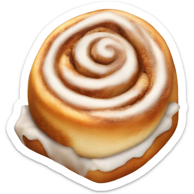 Cinnamon roll sticker