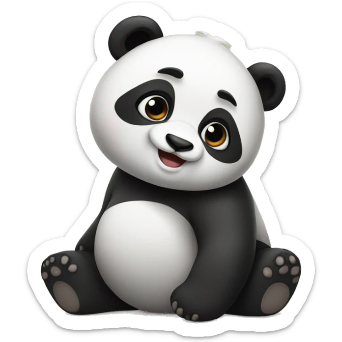 Cute Panda  sticker