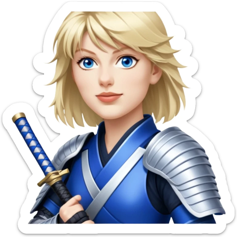 Steadfast Samurai sticker