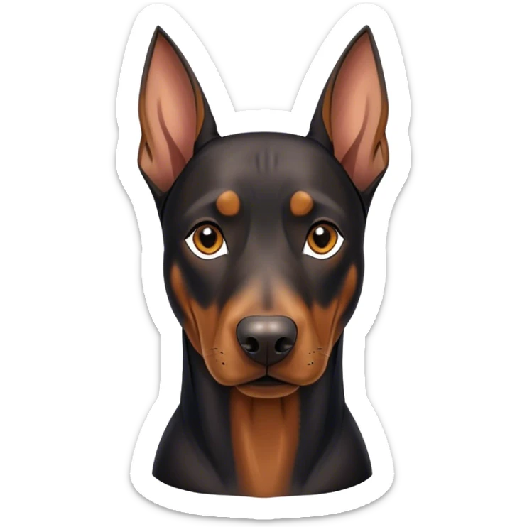 Dóberman  sticker