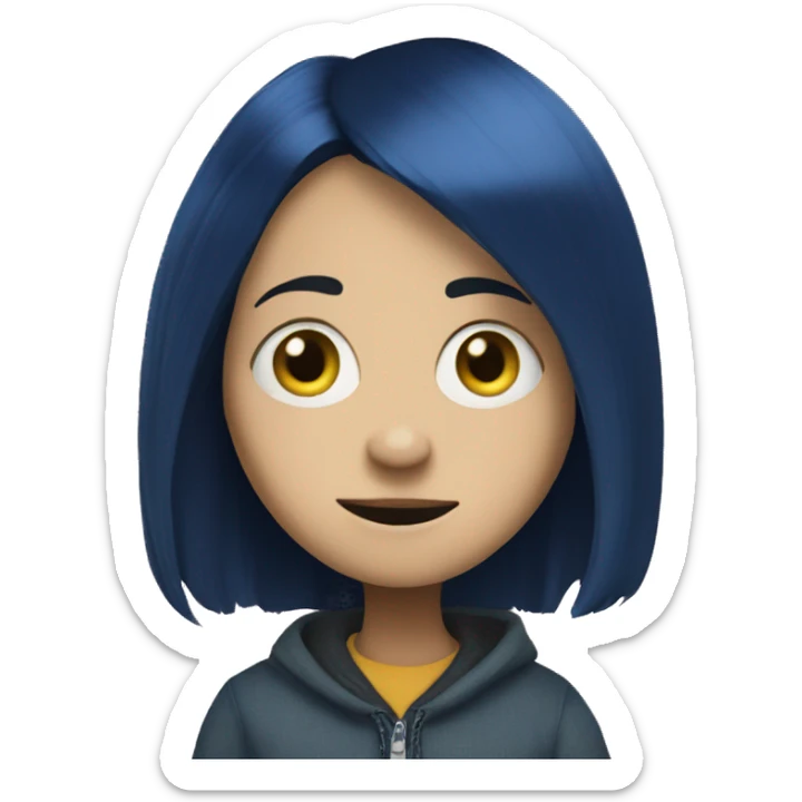 Coraline  sticker