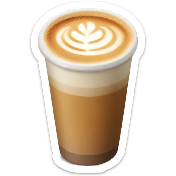 Latte  sticker