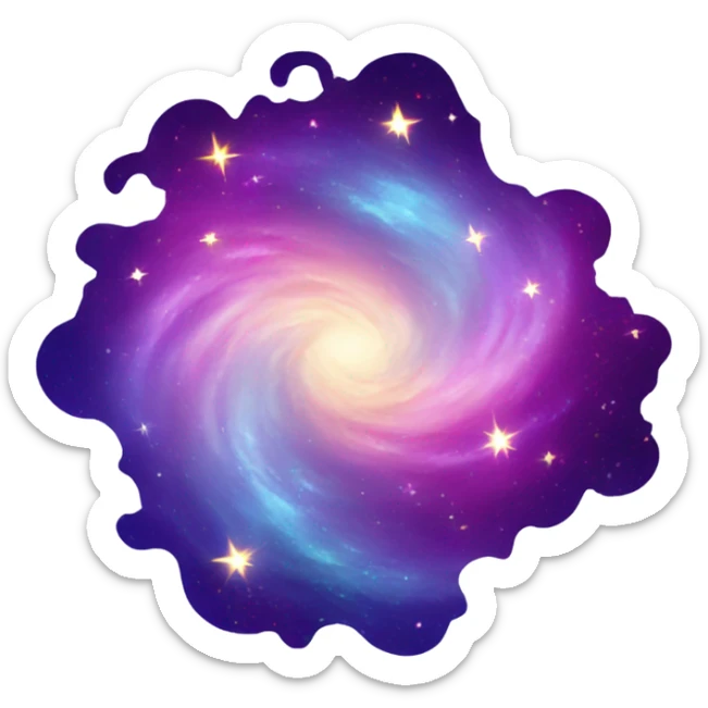 Galaxy emoji  sticker