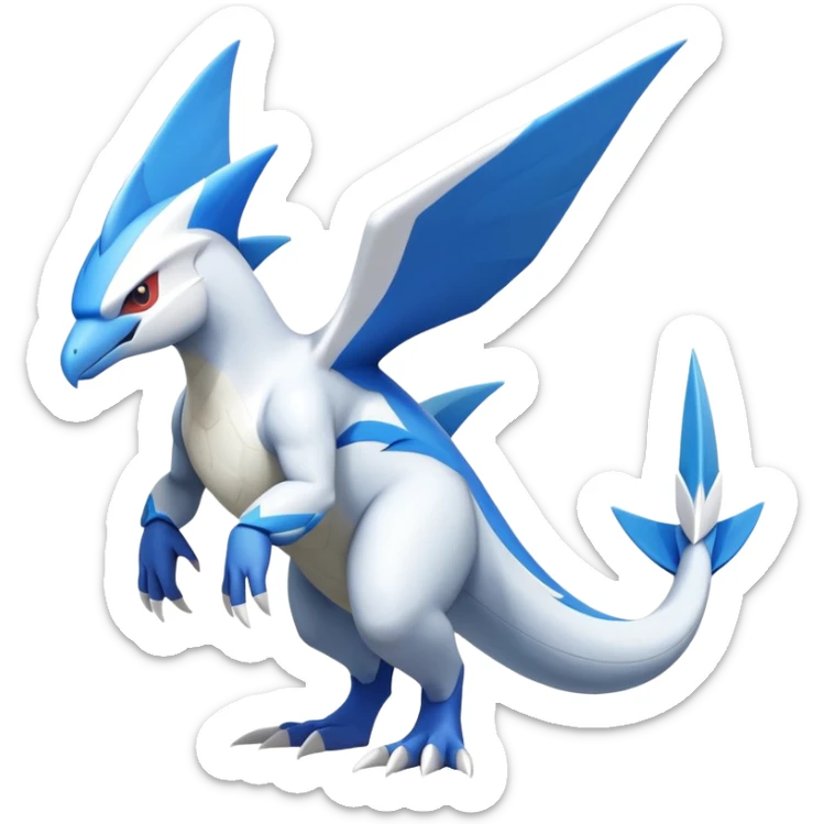 Latios-Kyurem-Gabite-Latias-Fakémon-hybrid (full body) sticker