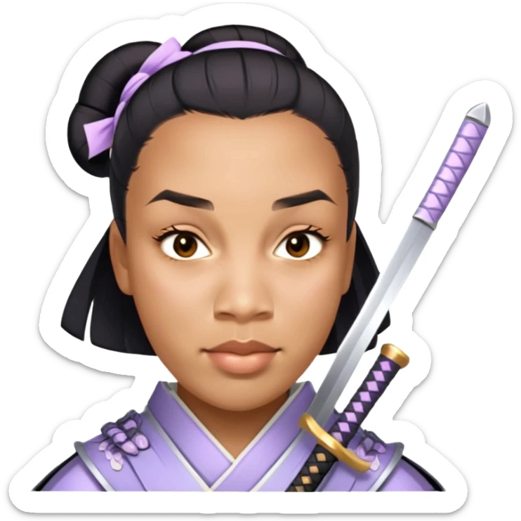 Gentle Samurai sticker