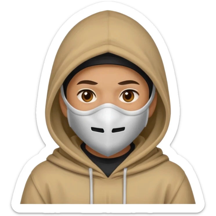 emotka na twitch postac w kapturze i w masce rusza tylkiem ma to byc ruchoma emotka gift sticker