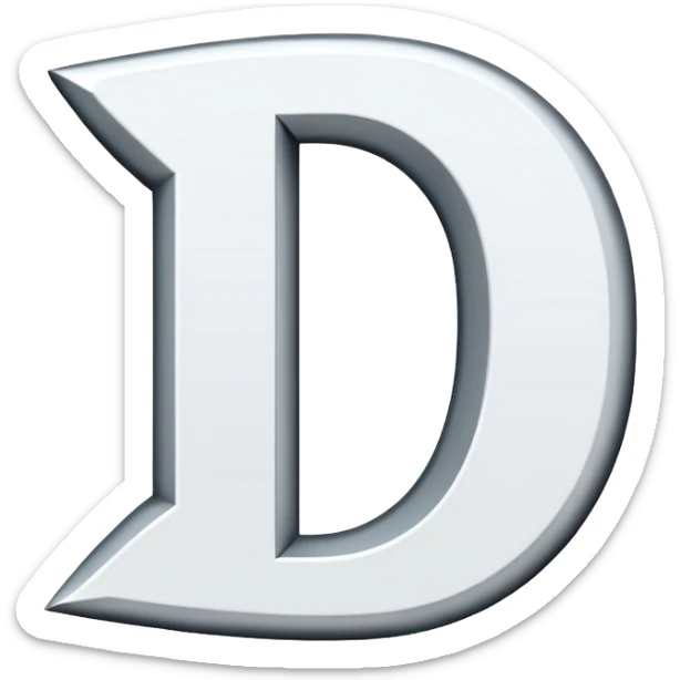 Minimal emoji of a bold capital letter “C” with a single diagonal slash cutting through it from top-left to bottom-right. Clean, flat design, high contrast, readable at small sizes, tech/startup style. Black background. sticker