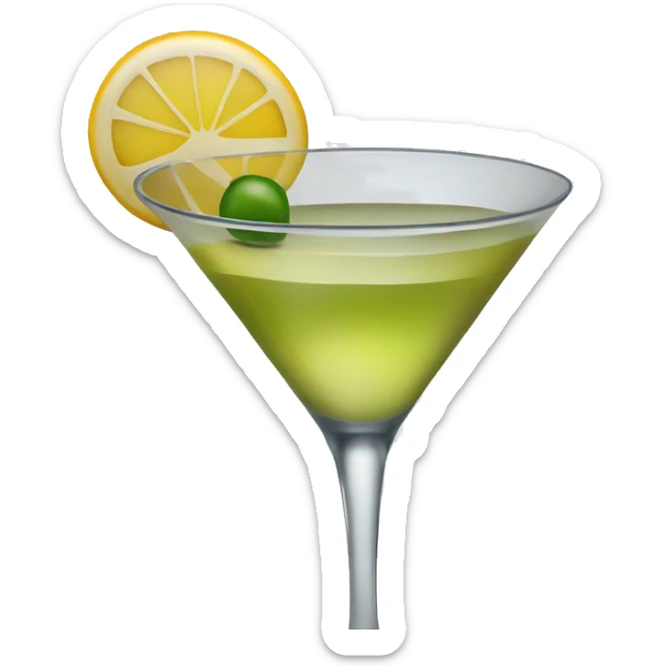 Martini sticker