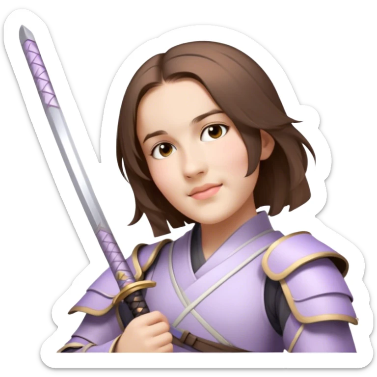 Gentle Samurai sticker