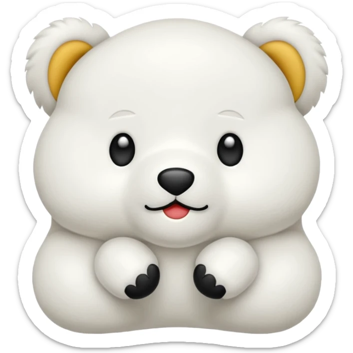 Belikin peluche sticker