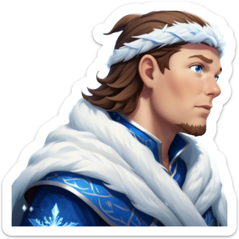 Frost Wizard sticker