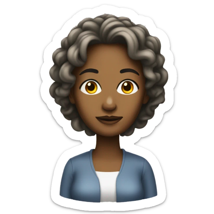 Create a woman based on the zodiac Virgo. She should embody that sign and it should be obvious!  sticker