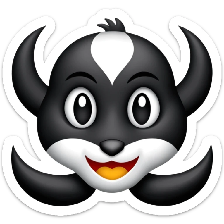 Güneş gözlüğü takan beşiktaş formalı gri beyaz keei sticker