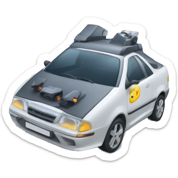 ai car sticker