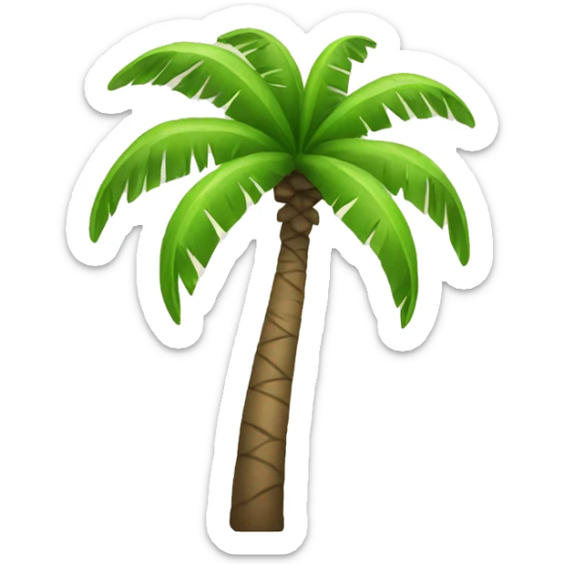 palm tree sticker