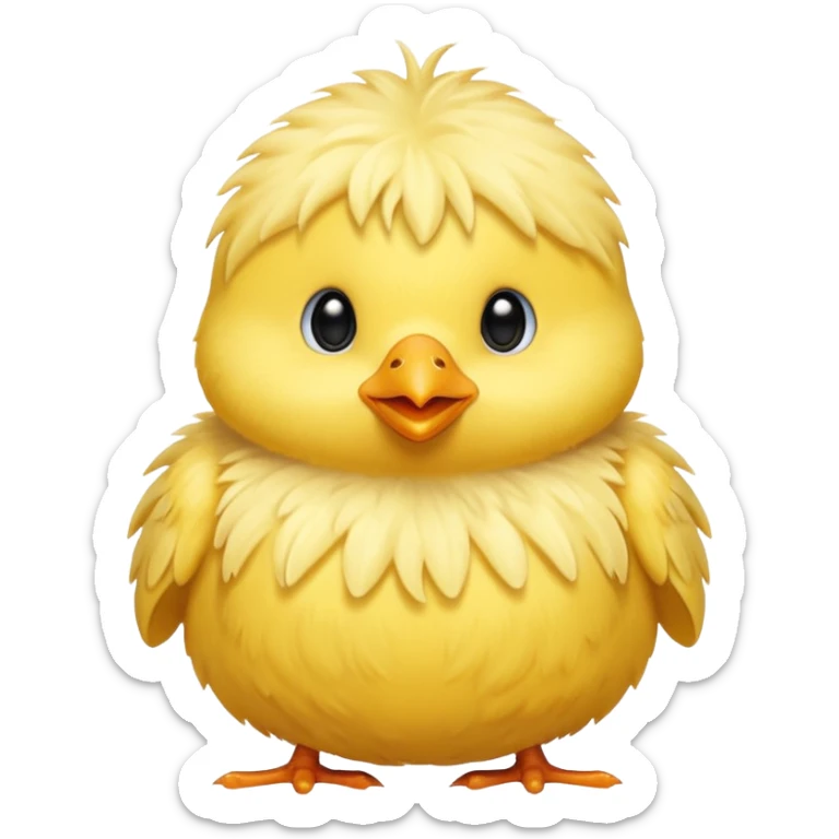 little chick sticker
