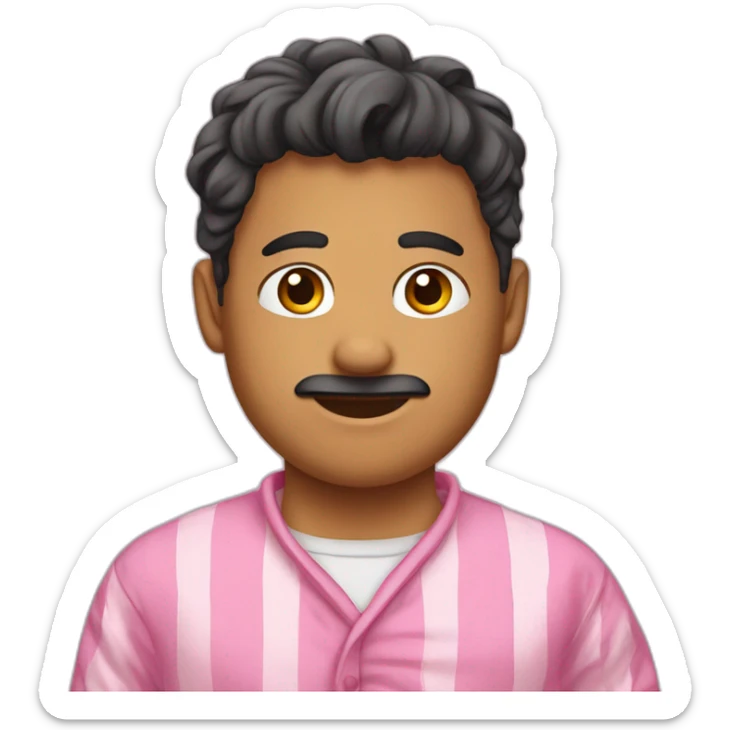 Pijama chico sticker