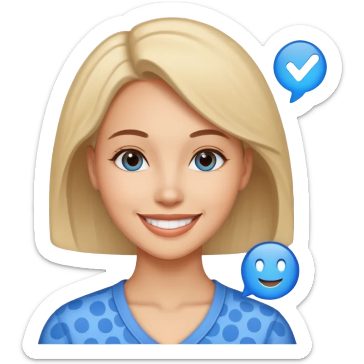 Mavi tik tiktok kadını silMavi tik tiktok kadını silMavi tik tiktok kadını sil sticker