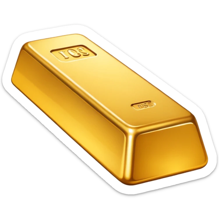 create a golden gold bar emoji  the most attractive any one or all of them ill choose it should be fully golden sticker