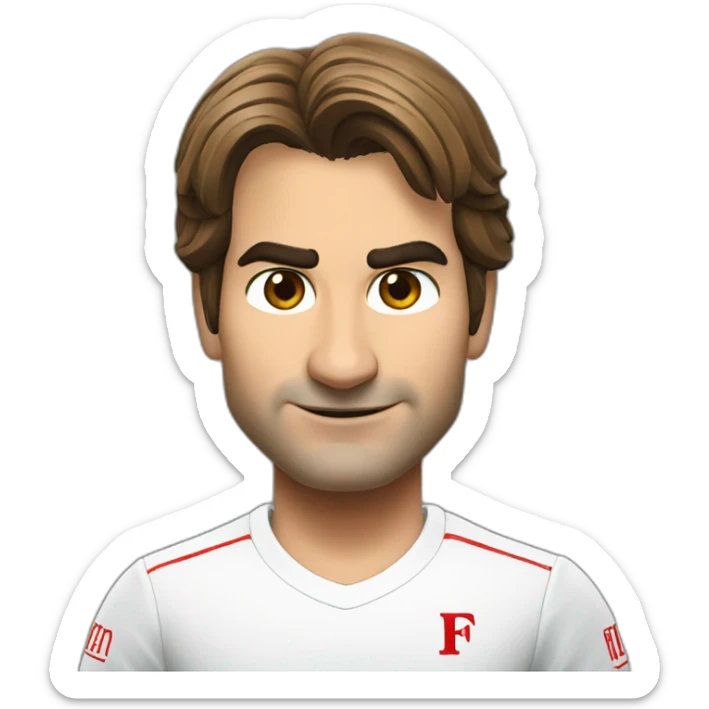 Roger Federer sticker