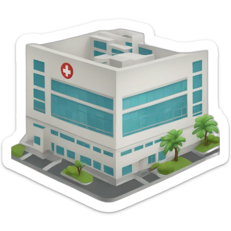 hospital sticker