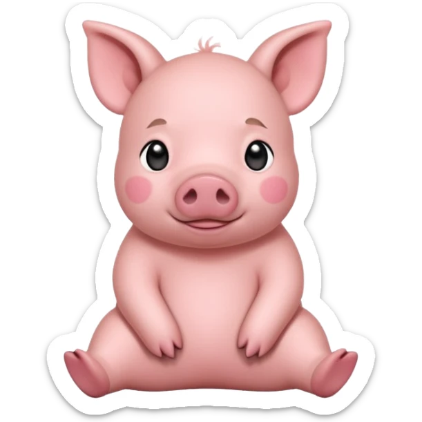 Alphet Pig sticker
