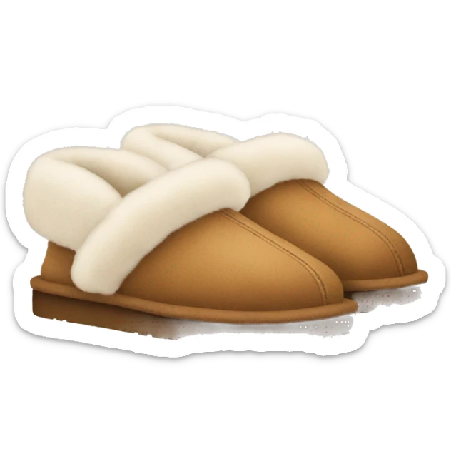 UGG slippers sticker