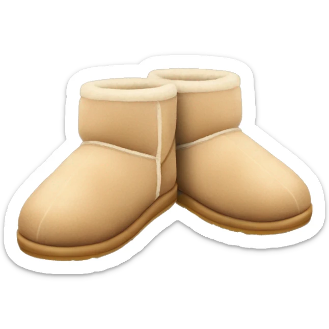 UGG slippers  sticker