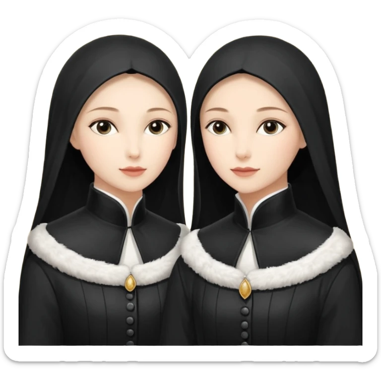 Девушка белокожая на беговой дорожке, с длинными светло-лиловыми волосами, в лиловом топе, в серых спортивных штанах, с черными ресницами sticker